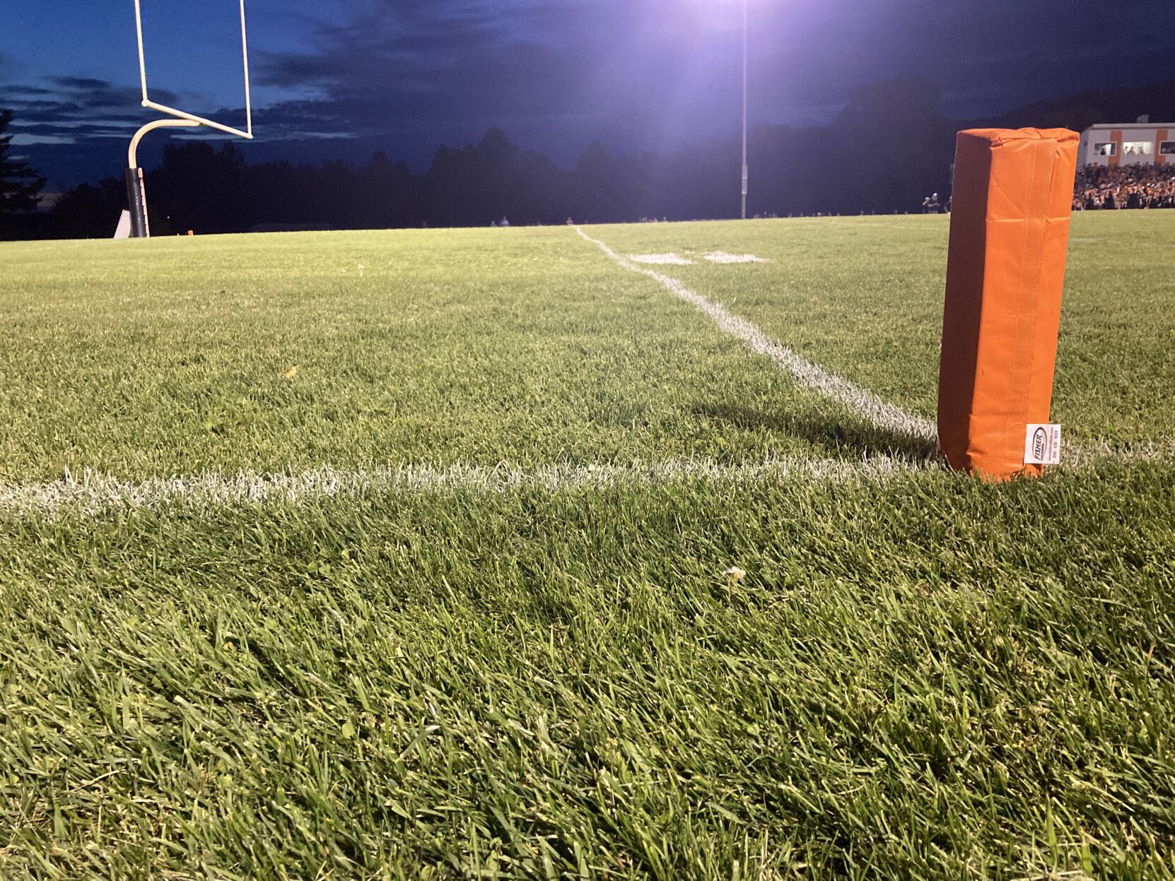 Football field and pylon